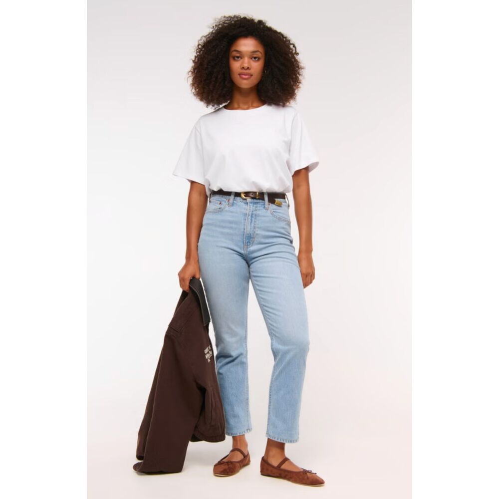 Abercrombie & Fitch Light Blue High-Rise Women’s Jeans